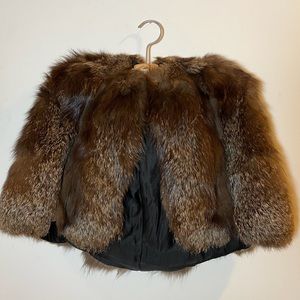 Fox Fur Capelet